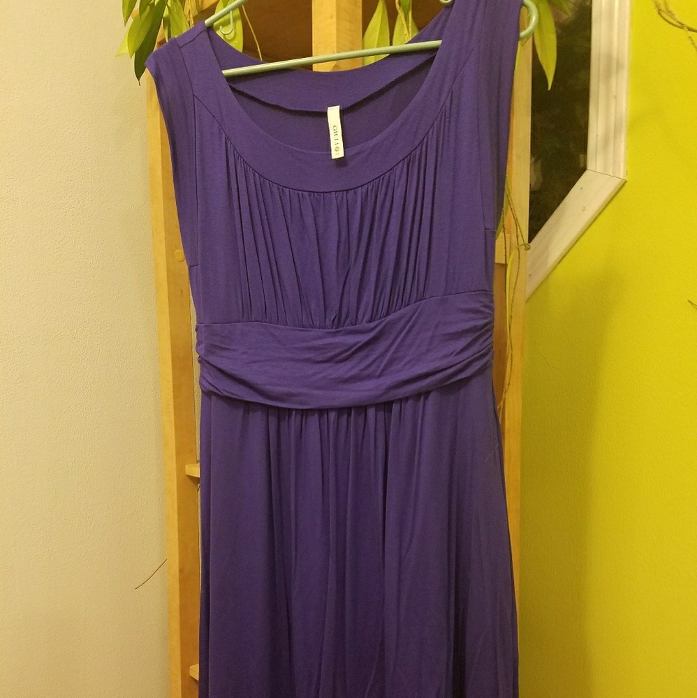 Regal flattering dress